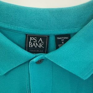 Jos. A. Bank Turquoise Polo Shirt XL